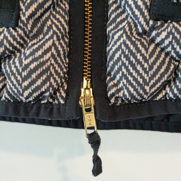J. Crew Vest Women's XS Gray Excursion Quilted Puffer in Herringbone Full-Zip - Picture 12 of 16